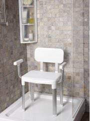 Primanova Capadocia Sırt ve Kol Destekli Banyo Taburesi KV19