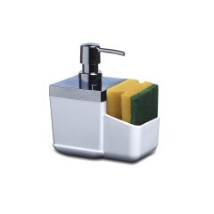 Primanova Toskana Ev Mutfak Süngerlikli Sıvı Sabunluk gri