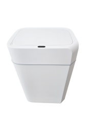 Sensörlü Otomatik Plastik Çöp Kovası 18 Litre-Beyaz Yerli Üretim