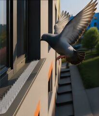 Kuş Kovucu Kuş Kondurmaz Dikenler 8cmx40cm 2 Adet