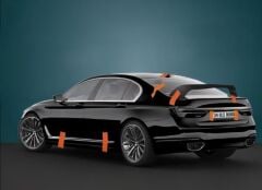 Oto Cam Ve Aksesuar Geçici Sabitleme Bandı Turuncu 45mmx25mt