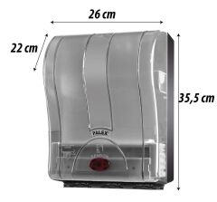Palex Sensörlü fotoselli Otomatik Kağıt Havlu Makinesi 21cm FÜME