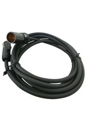 Araç Çakmak Uzatma Kablosu 12-24 Volt 16 Amper 2 X1,5mm TTR Bakır 3 Mt-Siyah