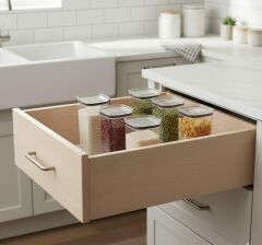 Geseus Uzun Kare Hava Geçirmez Erzak Saklama Kabı 6 Adet 3100 ML