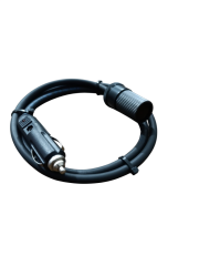 Araç Çakmaklık Uzatma Kablosu 12-24 Volt 16 Amper 2 X1,5mm TTR Bakır 1 Mt-Siyah