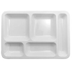 Geseus 5 Gözlü Kırılmaz Poliüretan Tabldot 5 Adet