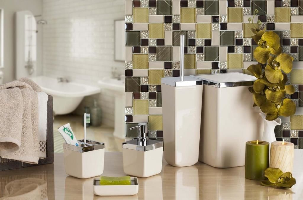 Primanova Toskana 5 Parça Banyo Seti 5 Renk Seçeneği