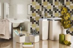 Primanova Toskana 5 Parça Banyo Seti 5 Renk Seçeneği siyah