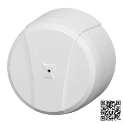 PALEX MİNİ PRATİK CİMRİ TUVALET KAĞIT DİSPENSERİ-BEYAZ