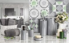 Primanova Lenox 5 Parça Banyo Seti 5 RENK SEÇENEĞİ siyah