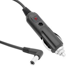 Araç çakmaklık çıkışını 5.5-2.5 ( L) Uçlu jaka çevirici 1.8 Metre Kablolu Araç Çakmak Fişi 12 volt