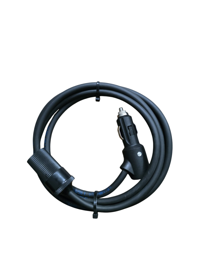 Araç Çakmaklık Uzatma Kablosu 12-24V On/Of Anahtarlı 16A Yüksek Güç Çeken Cihazlara Özel 2 X1,5mm TTR Bakır 2Mt