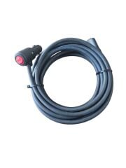 Araç Çakmaklık Uzatma Kablosu 12-24 Volt On/Of Anahtarlı 16 Amper Yüksek Güç Çeken Cihazlara Özel 2 X1,5mm TTR Bakır 5 Mt-Siyah