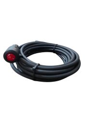 Araç Çakmaklık Uzatma Kablosu 12-24V On/Of Anahtarlı 16A Yüksek Güç Çeken Cihazlara Özel 2 X1,5mm TTR Bakır 5Mt