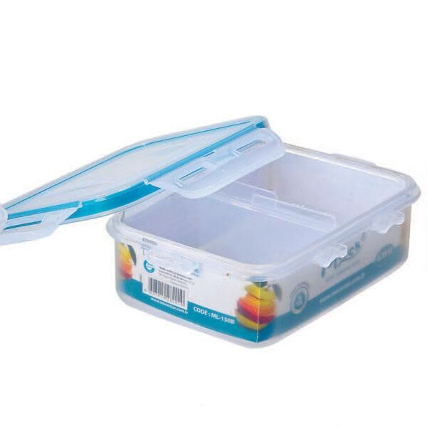 Moon Star Mlook Beslenme kabı 0,35Lt Hava Sızdırmaz 2Bölmeli Saklama Kabı ML-150B