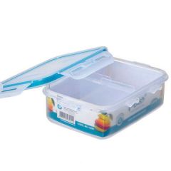 Moon Star Mlook Beslenme kabı 0,35Lt Hava Sızdırmaz 2Bölmeli Saklama Kabı ML-150B