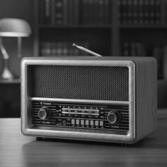 Nostaljik Ahşap Şarjlı 3 Bant Büyük Boy Radyo,Tf,Usb Girişli,Fm Radyo,Bluetooth Bağlantılı- D56-KOYU KAHVE