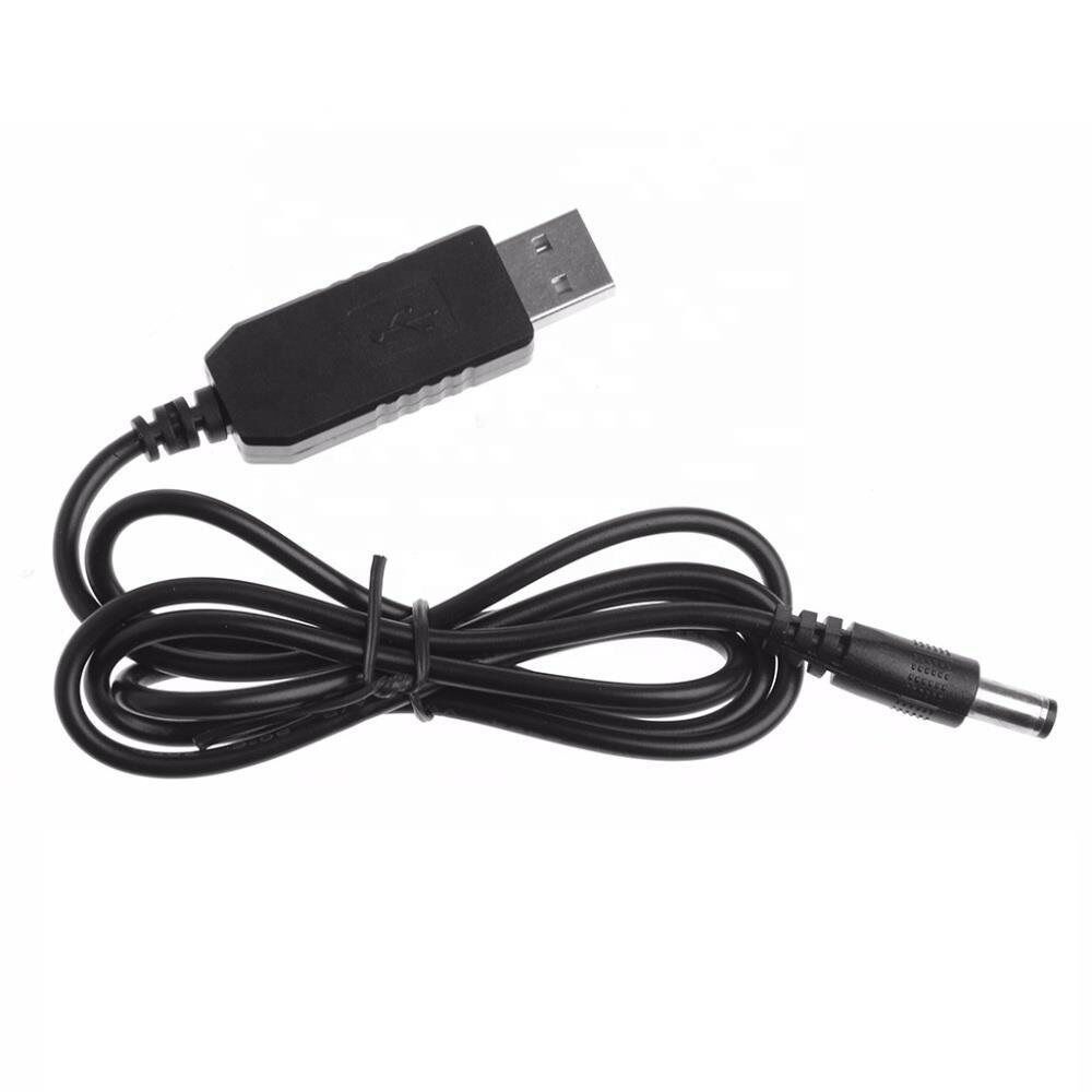 USB 5 Volt To 12 Volt Max 1 Amper USB PD Portundan Gelen Gücü 12V  5.5-2.5 Jak Fişe Dönüştürür 1 Metre