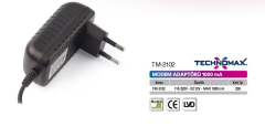 Technomax 12 Volt 1,5 Amper Çok Amaçlı Adaptör, Güçkaynağı-TM2102