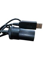 USB 5Volt To 12V Max 1A Çakmak Fiş Çevirici USB PD Portundan Gelen Gücü 12V Araç Çakmaklık Dönüştürücü 1Mt
