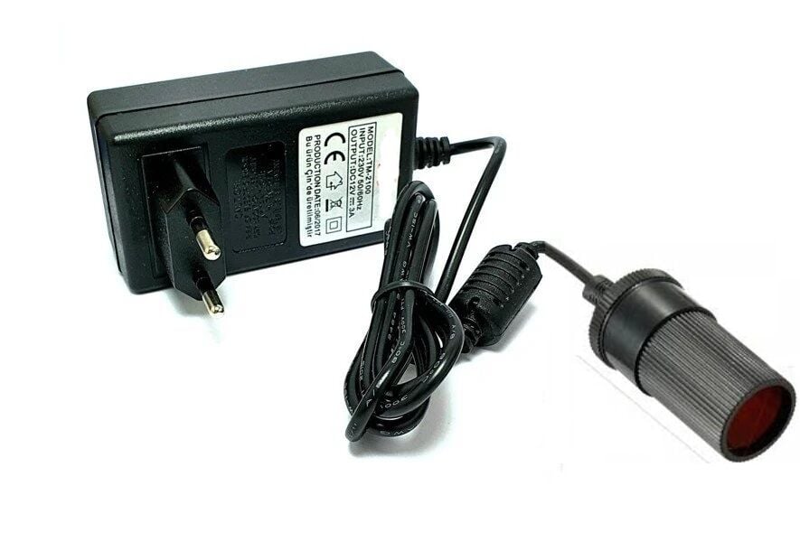 Yatak Pompa Adaptörü Çakmak Adaptörü Araç Çakmaklık Çevirici Ev Tipi 36W/3A/12V