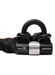 Armor 781 MV Motosiklet Disk Kilidi U- Bar Kelepçeli Çelik Kilit 16mm Çap+Hatırlatma Kablosu
