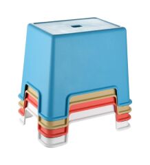 Çelik Ayna Banyo Taburesi Çok Amaçlı Dayanıklı Tabure-128