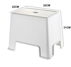 Çelik Ayna Banyo Taburesi Çok Amaçlı Dayanıklı Tabure-128