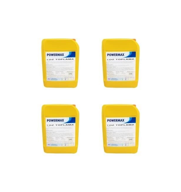 Powermax Statik Toz Toplama Maddesi Toz Toplama Deterjanı 4x5 KG1 Koli