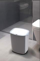 Sensörlü Otomatik 12 Lt Plastik Çöp Kovası Çöp Torba Aparatlı+Deterjan Hazneli Silikon Klozet Fırçası-OKY