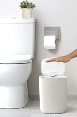 Sensörlü Otomatik 12 Lt Plastik Çöp Kovası Çöp Torba Aparatlı Beyaz Yerli Üretim - OKY