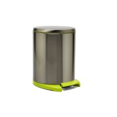 Primanova Cigo Pedallı Paslanmaz Çelik Çöp Kovası 6 Litre