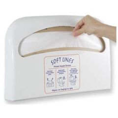 Palex Klozet Kapak Örtüsü Dispenseri Şeffaf Mavi