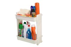 Motek Çok Amaçlı Tekerlekli Banyo Rafı Mutfak Rafı Organizer MR02