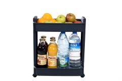 Motek Çok Amaçlı Tekerlekli Banyo Rafı Mutfak Rafı Organizer MR02