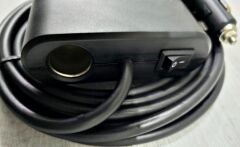 Araç Inverter 150W,Çakmak Uzatma Kablosu Çakmaklık,4 USB,2 Type-C çıkışlı 12V/16 A /120W 2 X1,5mm TTR Bakır 5Mt-GG25