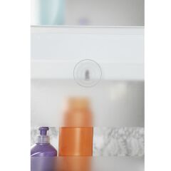 Primanova Üç Gözlü Duş Sepeti Beyaz Pratik Asılabilir Yapı N43