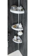 Primanova N38 Yaylı Banyo Köşe Rafı Venta