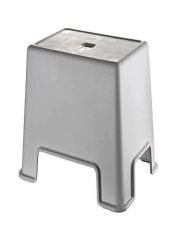 Geseus Banyo Taburesi  Büyük Boy Çok amaçlı Tabure Gri CLK-481