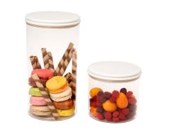 Moonstar Harmony Plastik 2 Parça Contalı Saklama Kabı 2,4 LT