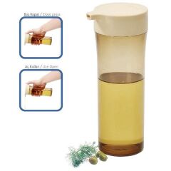 Moonstar Plastik Kapaklı Zeytinyağlık Şef Yağdanlık Sıvı Yağlık