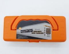 3000 Lümen Şarjlı Projektör El Feneri 30W Zoomlu Çok Güçlü Aydınlatma 6000 mAh Powerbank Özellikli  Özel Kutulu-6000
