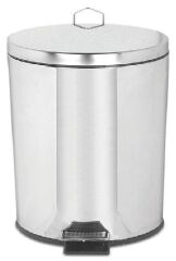 Palex Krom Pedallı Çöp Kovası 20 Litre