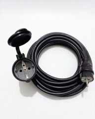 Elektrikli Araçlar ve Yüksek Güç Çeken Cihazlar İçin 3X2,5mm TTR Bakır Premium 20Mt Uzatma Kablosu IP44 Onaylı-