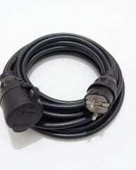 Elektrikli Araçlar ve Yüksek Güç Çeken Cihazlar İçin 3X2,5mm TTR Bakır Premium 10Mt Uzatma Kablosu IP44 Onaylı-