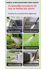 Yüksek Basınçlı Oto Yıkama Tabancası 2 Akülü 300Wat Bahçe Sulama Halı Yikama Makinesi-XL775MAX