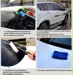 Çanta Tip Çift Akülü Ağaç -Bahçe İlaçlama Oto Yıkama Tabancası Şarj Göstergeli 150Watt-XHD775MAX