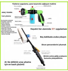 Çanta Tip Çift Akülü Ağaç -Bahçe İlaçlama Oto Yıkama Tabancası Şarj Göstergeli 150Watt-XHD775MAX