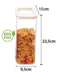 Moonstar 12 Li Süper Set Saklama Kabı Erzak Kabı Seti 2250 ML-MAX-523