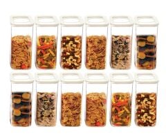 Moonstar 12 Li Süper Set Saklama Kabı Erzak Kabı Seti 1650 ML-MAX-522